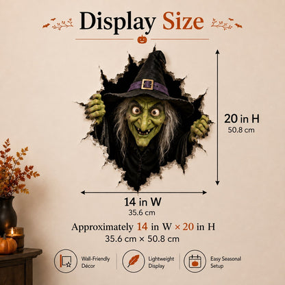 🔥 Last Day 60% OFF - 🎃👻Halloween Break-In 3D Wall Decals