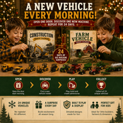🚜Build the Fleet Collection 24-Day Vehicle Advent Calendar Series |✨A New Adventure Every Morning