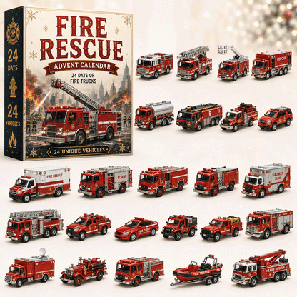 🚜Build the Fleet Collection 24-Day Vehicle Advent Calendar Series |✨A New Adventure Every Morning