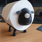🐏Black Sheep Toilet Paper Holder
