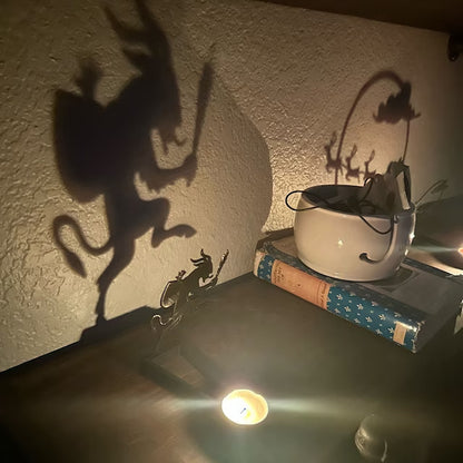 Halloween Candle Holder  Shadow Stand