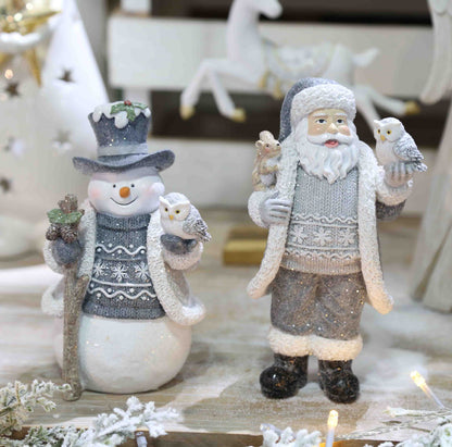 ❄️White Snowman Figurine - Christmas Decor