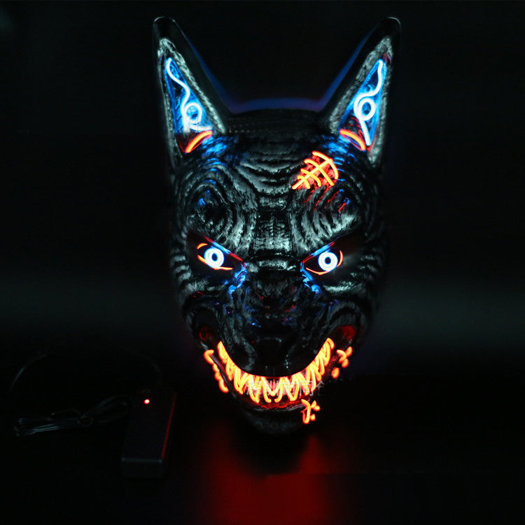 Halloween Scary Hell Dog Mask