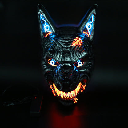Halloween Scary Hell Dog Mask