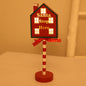 Christmas Decoration Street Sign Lights