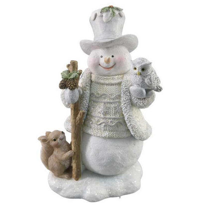 ❄️White Snowman Figurine - Christmas Decor