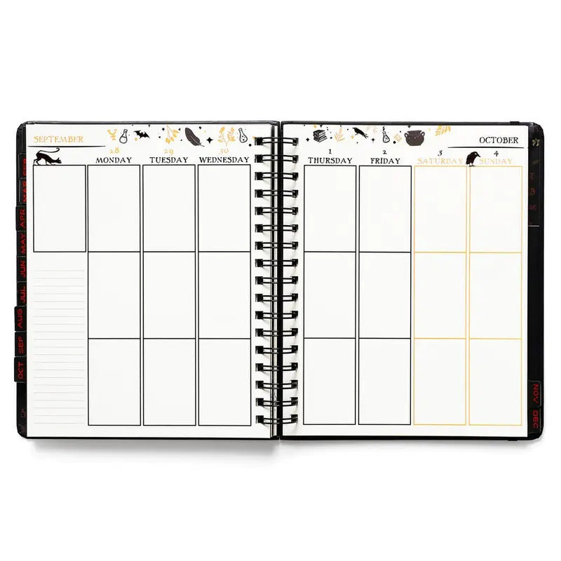 Limited Inventory Available! 📚🧙‍♀️Waiting for the Night 2026 Weekly Planner🧹HARDCOVER BOOK