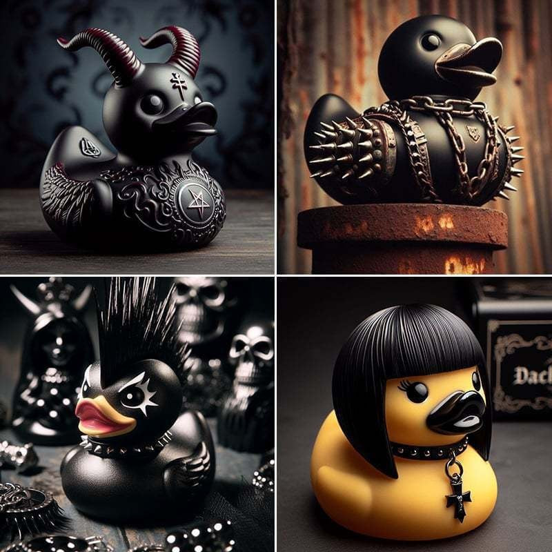 Evil Ducks, Punk ducks and Celebrity Ducks