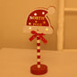 Christmas Decoration Street Sign Lights