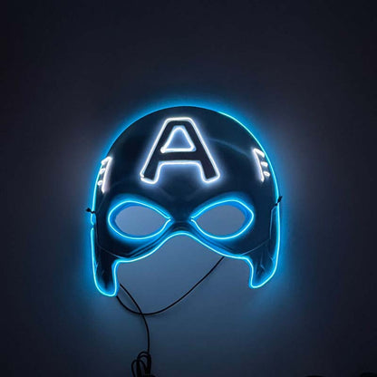 Halloween HEROES Mask LED Light Mask