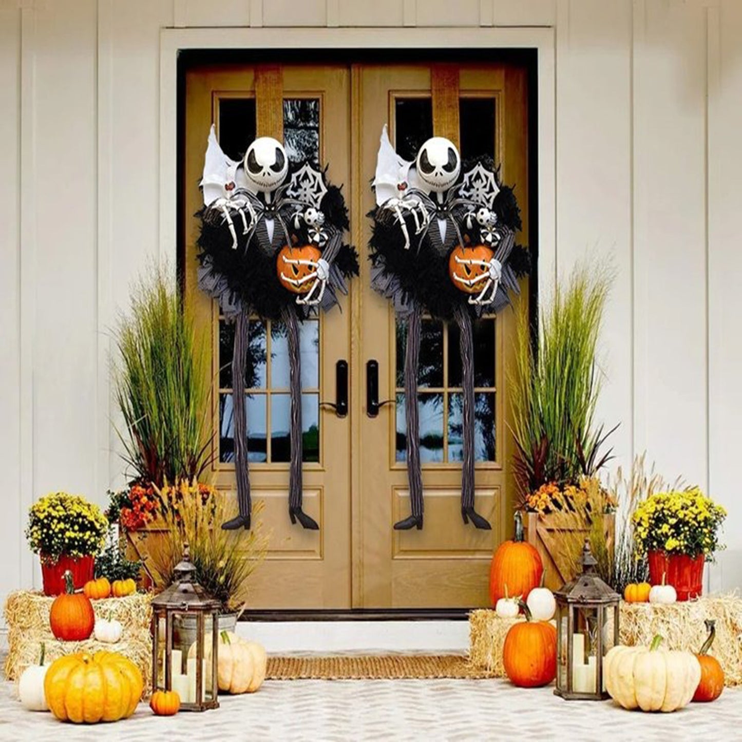 🎃Halloween Front Door Skeleton Decoration (Large)