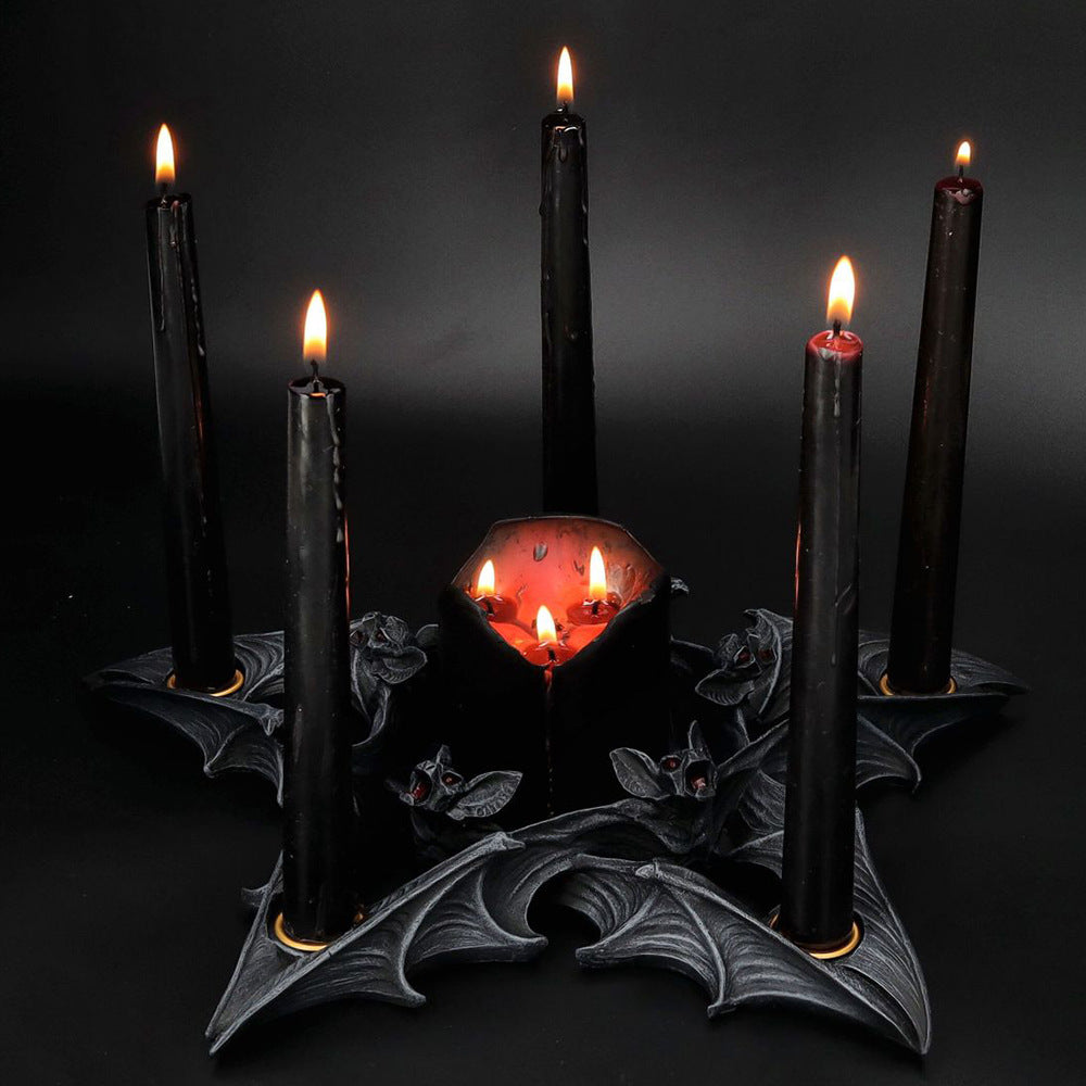 🔮Gothic Magic Star Candle Holder