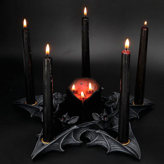 🔮Gothic Magic Star Candle Holder