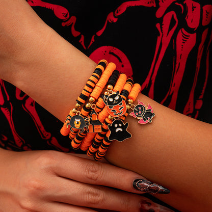 Halloween Polymer Clay Bracelets