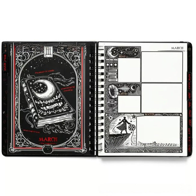 Limited Inventory Available! 📚🧙‍♀️Waiting for the Night 2026 Weekly Planner🧹HARDCOVER BOOK