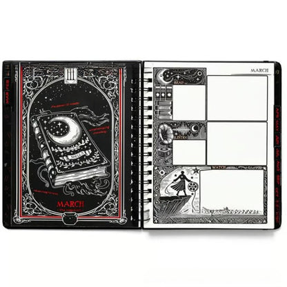 Limited Inventory Available! 📚🧙‍♀️Waiting for the Night 2026 Weekly Planner🧹HARDCOVER BOOK