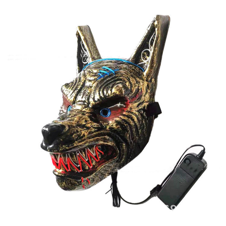 Halloween Scary Hell Dog Mask
