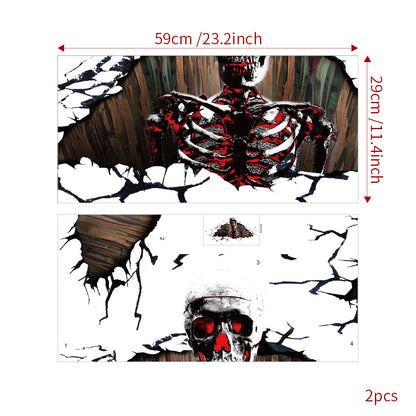 Halloween Horrible Wall/Garage Door Sticker
