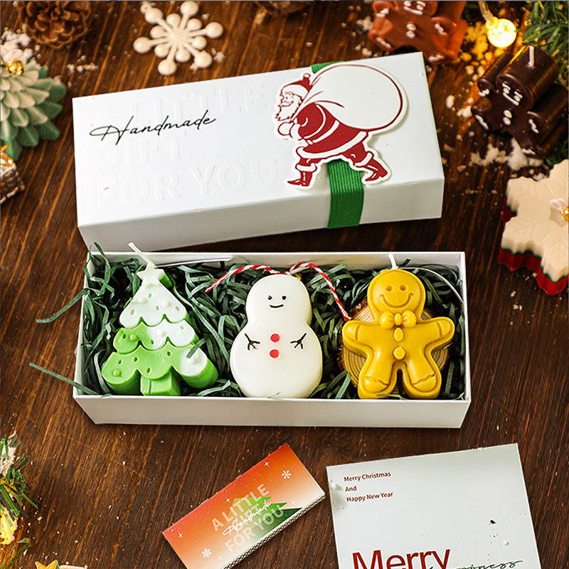 💗Christmas Cute Candles - Gift Box