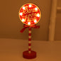 Christmas Decoration Street Sign Lights