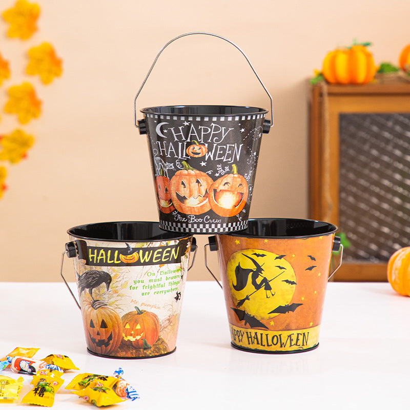 Halloween Iron Candy Buckets