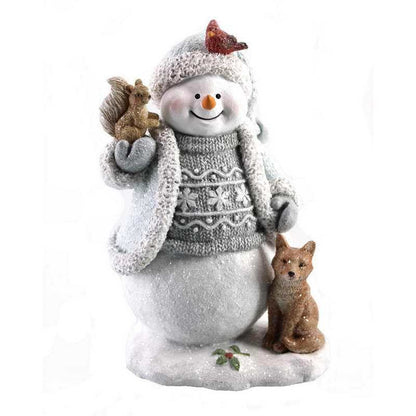 ❄️White Snowman Figurine - Christmas Decor