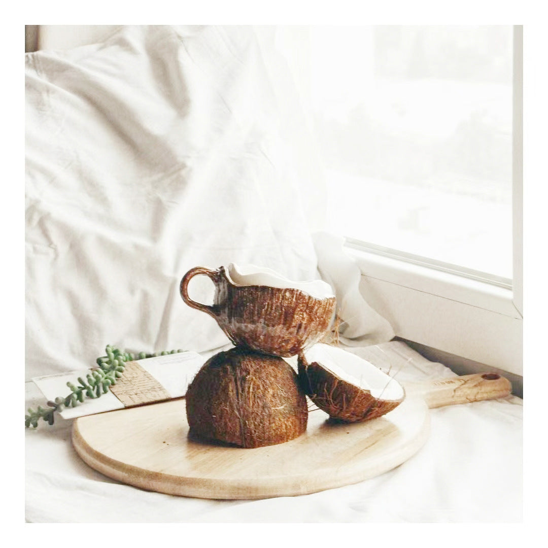 Coconut Ceramics Cup
