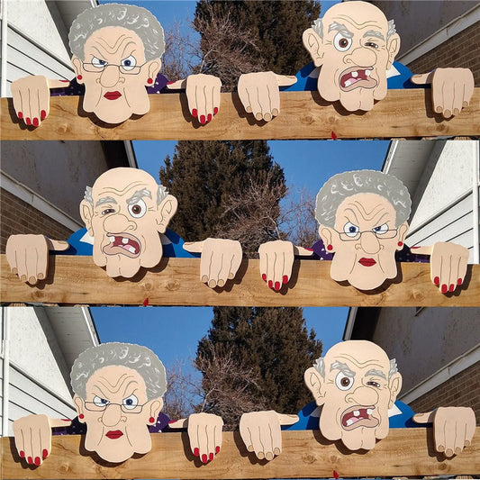 👀Nosy  Neighbor on the Fence