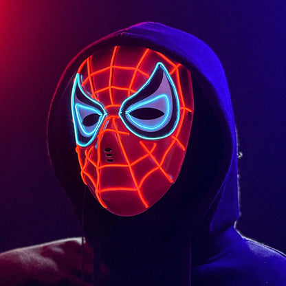 Halloween HEROES Mask LED Light Mask