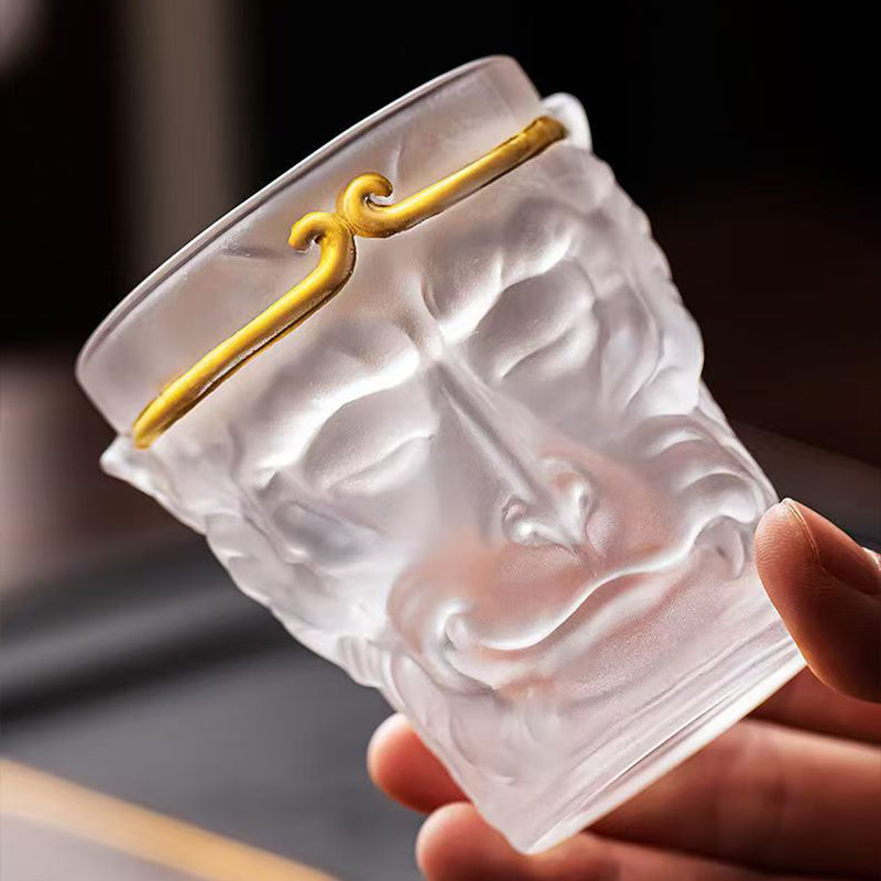 Monkey King Glass Cup