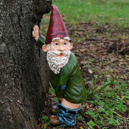 Drunk Grandpa Garden Figurine