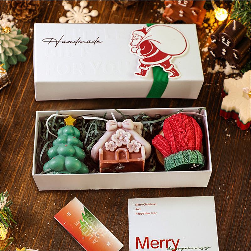 💗Christmas Cute Candles - Gift Box