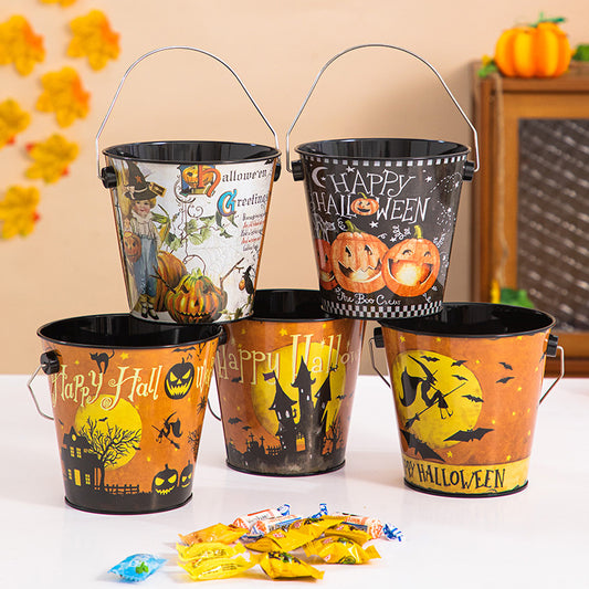 Halloween Iron Candy Buckets