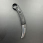CARBON FIBER OVERLAY OUTDOOR CAMPING OTF TACTICAL HANDLE EDC FOLDING KNIFE