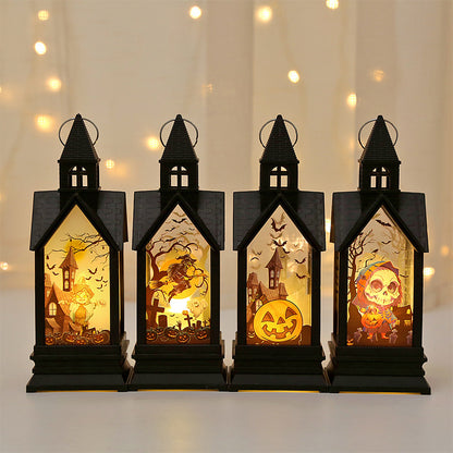 Mini Halloween Electric Candle House