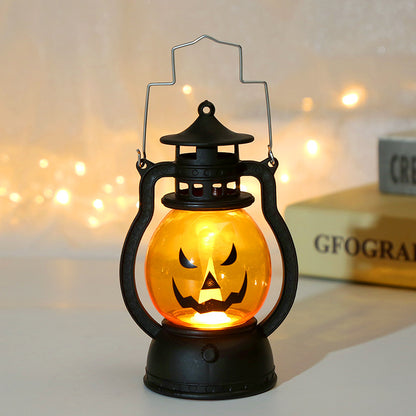 Retro Pumpkin Oil Lamp -  Electric Candle House