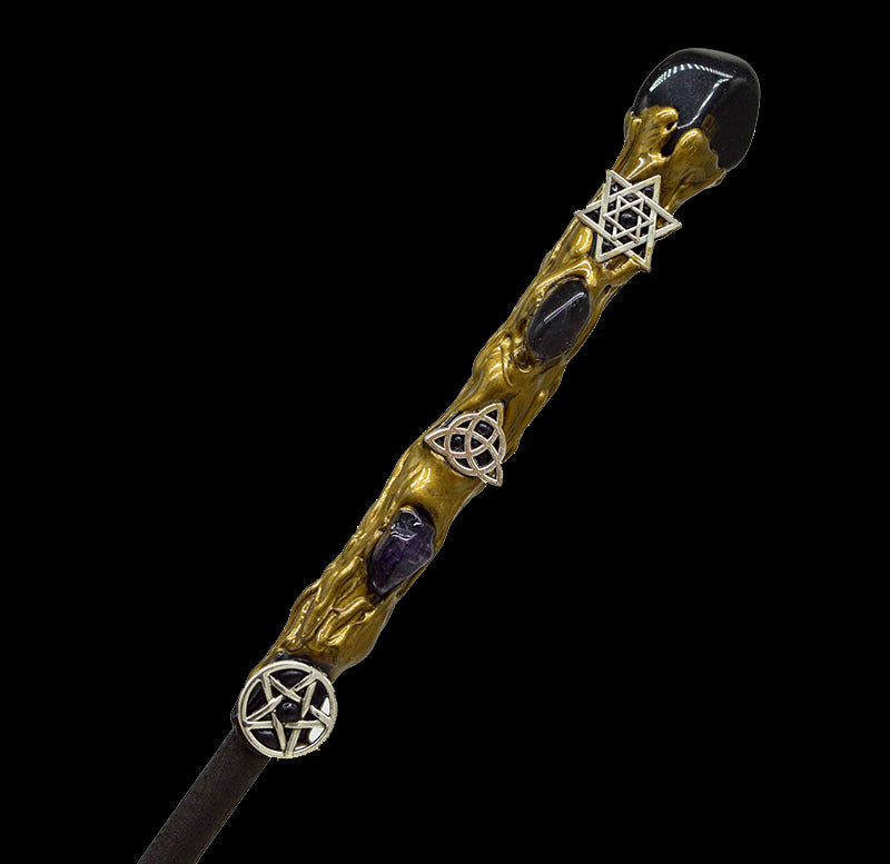 Halloween Witch Crystal Magic Wand