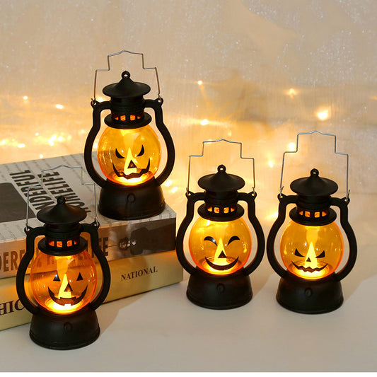 Retro Pumpkin Oil Lamp -  Electric Candle House