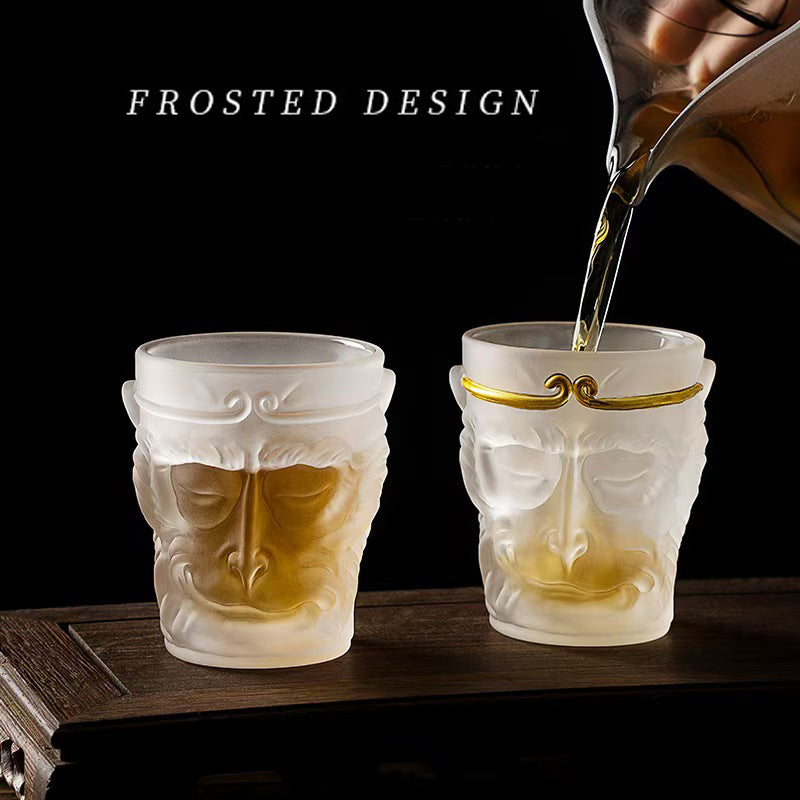 Monkey King Glass Cup