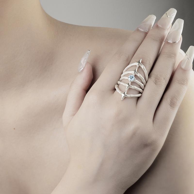 Silver Ring - Bondage