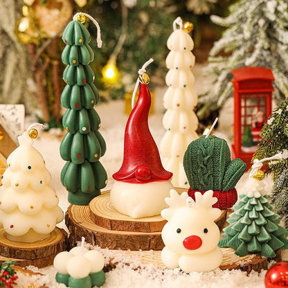 💗Christmas Cute Candles - Gift Box