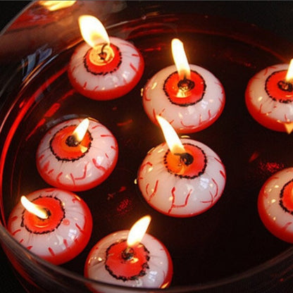 Halloween Scary Eyeball Candles (6 pcs)
