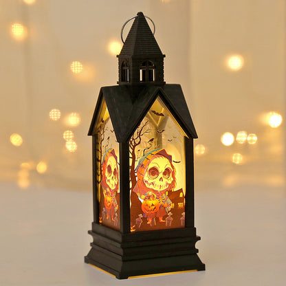 Mini Halloween Electric Candle House