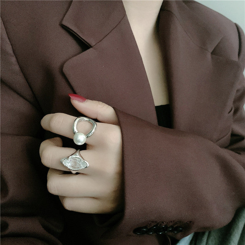Foam On The Seashore - Fashion Rings