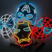 Halloween HEROES Mask LED Light Mask
