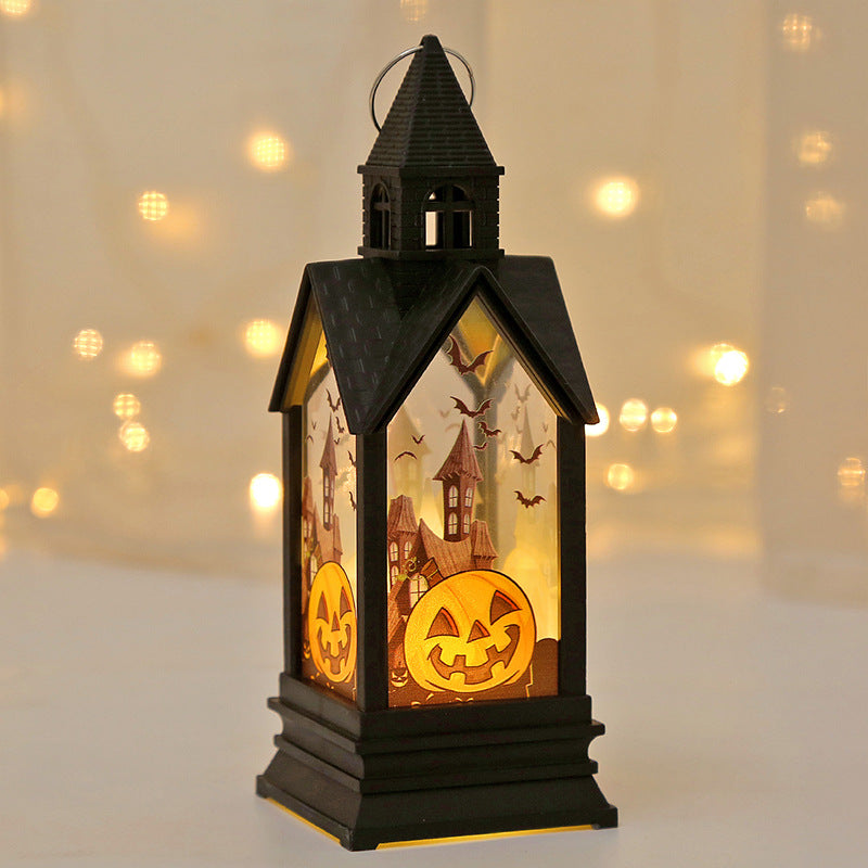 Mini Halloween Electric Candle House