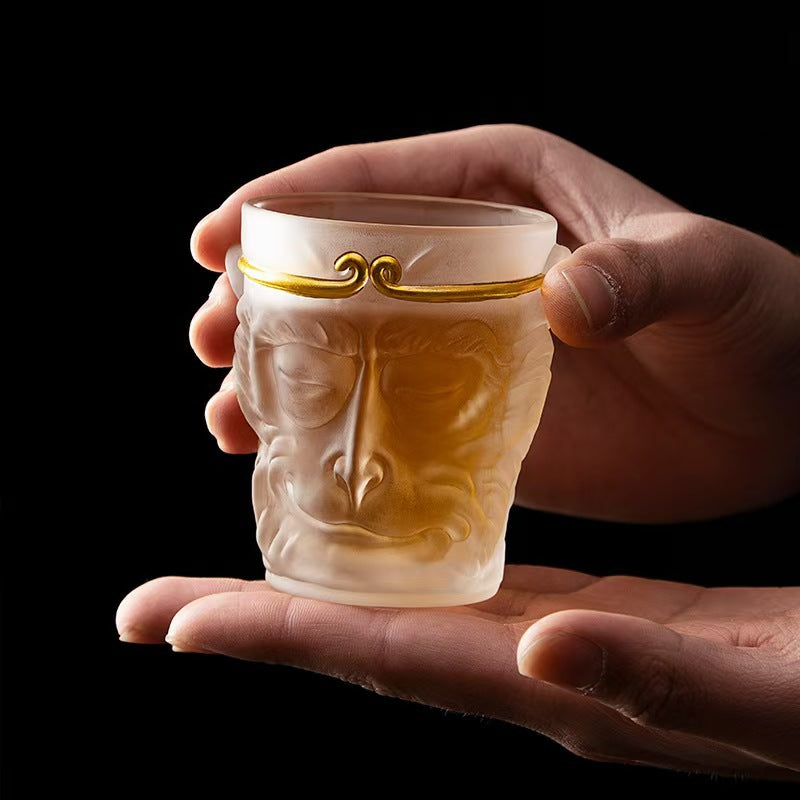 Monkey King Glass Cup