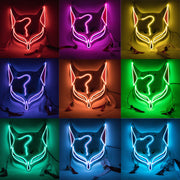 Halloween  Scary  LED Light FOX  Mask