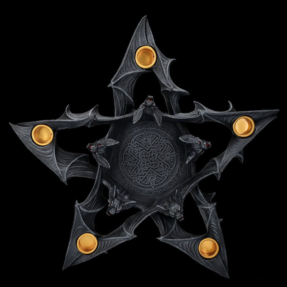 🔮Gothic Magic Star Candle Holder