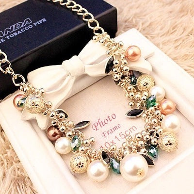 Luxury Pearl Choker Necklace for Women